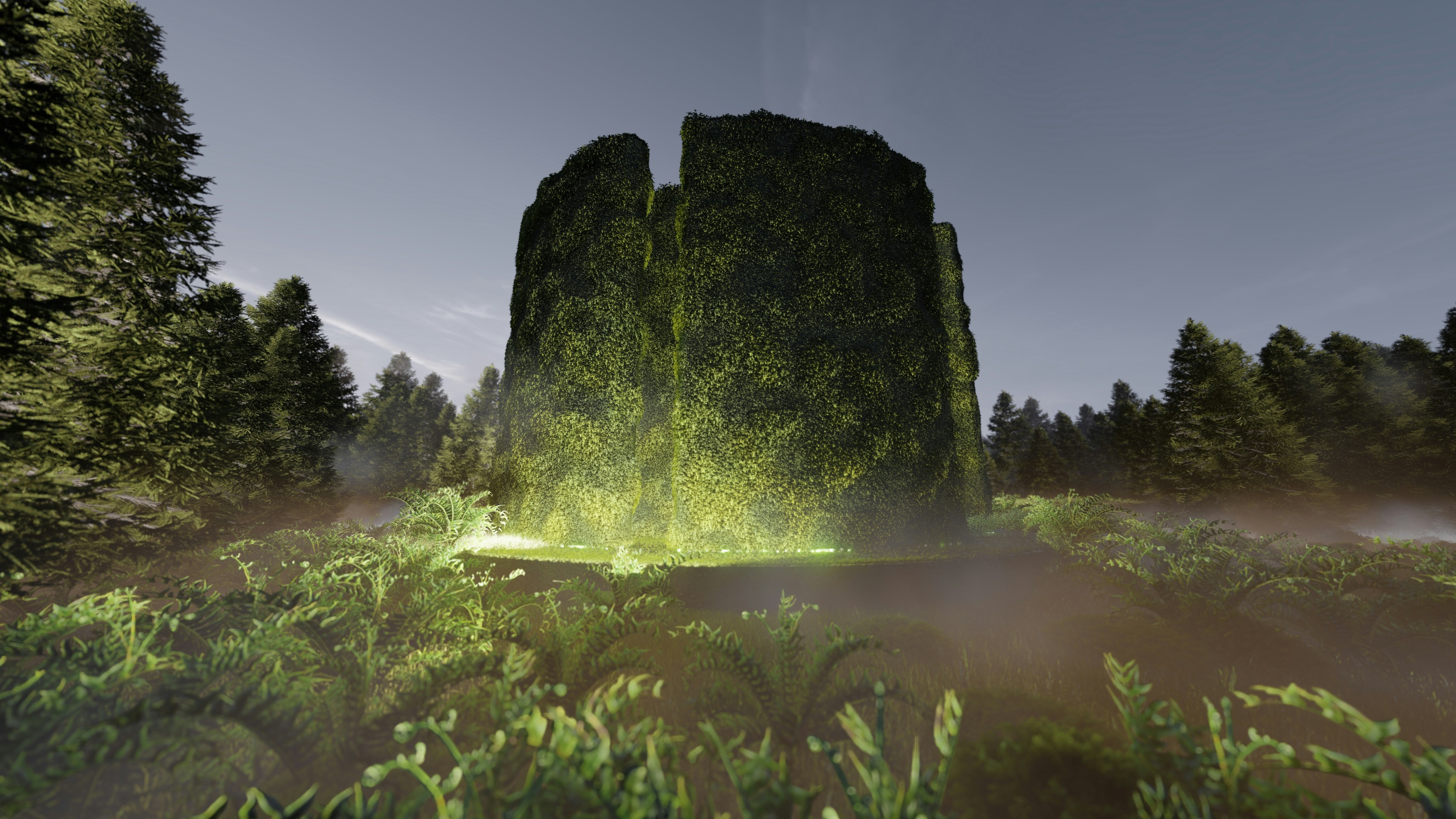 神社の鳥居をくぐり、神聖な空気に包まれている人物の後ろ姿